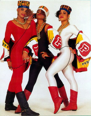 Salt ‘n’ Pepa in 8-Ball jackets in the late 80's.